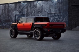 GMC Hummer X Concept: Xe điện địa hình như xe Mặt Trăng, tích hợp drone trinh sát