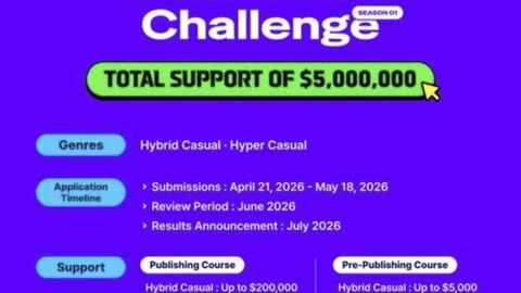 Krafton gia hạn thời gian nhận bài dự thi cuộc thi Game Hybrid Casual toàn cầu