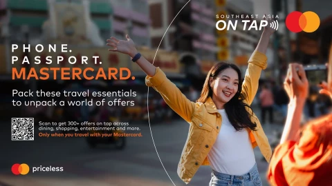 Mastercard khởi động chiến dịch "Điện thoại. Hộ chiếu. Mastercard." nhằm thúc đẩy du lịch Đông Nam Á