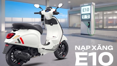 Piaggio: Tất cả xe Piaggio và Vespa ở Việt Nam tương thích hoàn toàn với xăng E10