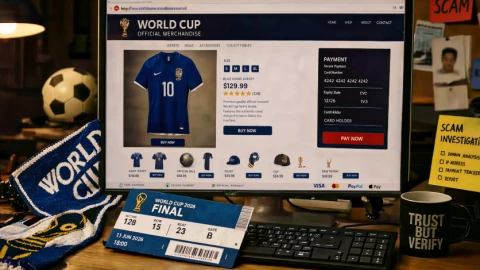 World Cup 2026 chưa khai mạc, làn sóng lừa đảo mạng đã bùng nổ trên toàn cầu
