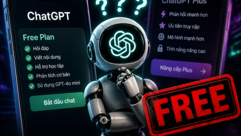 Bản miễn phí ngày càng mạnh nên có còn đáng bỏ tiền mua ChatGPT Plus?
