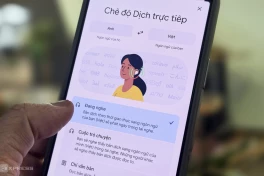 Google Translate hỗ trợ dịch trực tiếp tiếng Việt bằng giọng nói, anh em có thể thử ngay