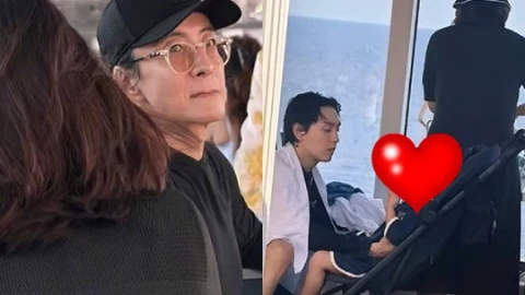 Bae Yong-joon và Park Shin-hye cùng gia đình lộ diện ở Singapore sau 2 thập kỷ vắng bóng