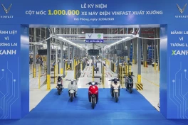 VinFast vừa xuất xưởng chiếc xe máy điện thứ 1 triệu