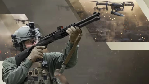 Nga phát triển shotgun hai nòng đặc biệt để đối phó drone cảm tử