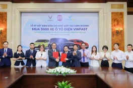 Hãng taxi lâu năm ở Hà Nội vừa chốt mua thêm 2000 xe điện VinFast