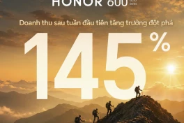 Sức hút từ nút bấm AI một chạm, mẫu smartphone 10 triệu của Honor bùng nổ doanh thu ở Việt Nam