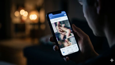 Thuật toán Facebook 'đổ đốn', thanh tìm kiếm hóa ổ 18+