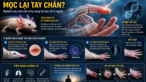 Một mũi tiêm có thể giúp mọc lại tay chân?