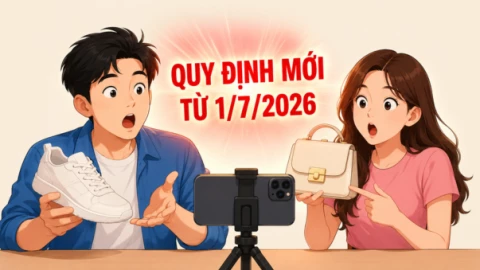 Từ 1/7/2026: Người bán online, livestream và affiliate cần biết những quy định mới này