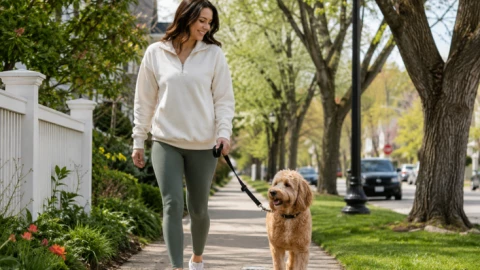 Chỉ từ 40 nghìn/giờ thuê chó dắt dạo phố: Trào lưu gây tranh cãi dữ dội tại Trung Quốc