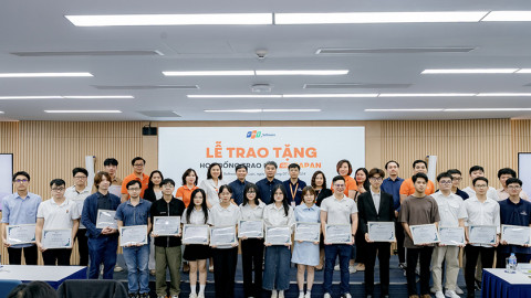 FPT Software trao loạt học bổng cho sinh viên CNTT Việt Nam đi Nhật