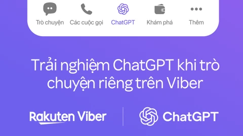 Người dùng Việt Nam có thể sử dụng ChatGPT ngay trên ứng dụng Viber