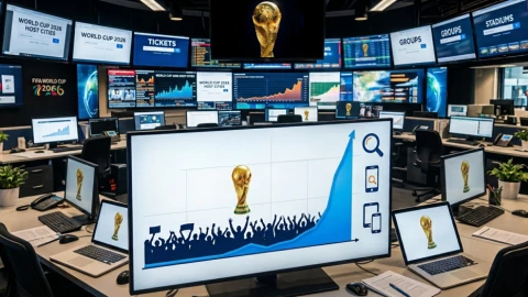 World Cup 2026 khiến lượng tìm kiếm tăng vọt: Cẩn trọng website giả mạo và bẫy lừa đảo