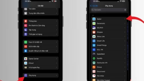 Cách xóa cache trên Safari iPhone/ iPad