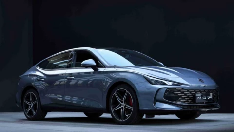 MG 07 xuất xưởng: Coupe điện đầu tiên của MG, giá từ 500 triệu đồng, tầm xa 650km