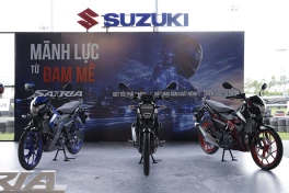Suzuki bất ngờ ra mắt xe côn tay Satria mới tại Việt Nam: thiết kế ngầu, phanh ABS, giá từ 54,5 triệu đồng