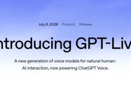 OpenAI ra mắt GPT-Live - Trợ lý giọng nói mới của ChatGPT có thể nghe, nói và suy nghĩ như đang trò chuyện với người thật