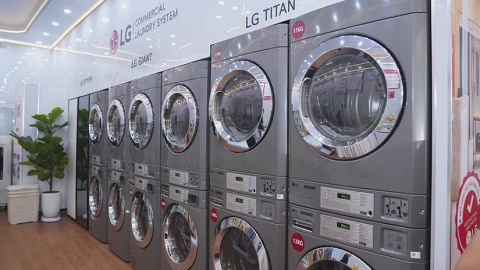 LG ra mắt cửa hàng giặt sấy thông minh đầu tiên tại Hà Nội