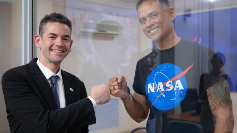 Tàu Soyuz MS-29 đưa phi hành gia Nga, Mỹ lên Trạm ISS: Giám đốc NASA lần đầu thăm sân bay vũ trụ Nga sau 8 năm