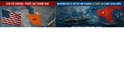 Chỉ Israel sát cánh khi Mỹ đánh Iran, nhưng đối đầu Trung Quốc liệu Washington có thực sự huy động được 30 đồng minh?