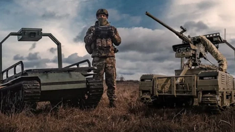 Ukraine đặt mục tiêu 50.000 robot chiến đấu: Tiền tuyến không còn bóng người?