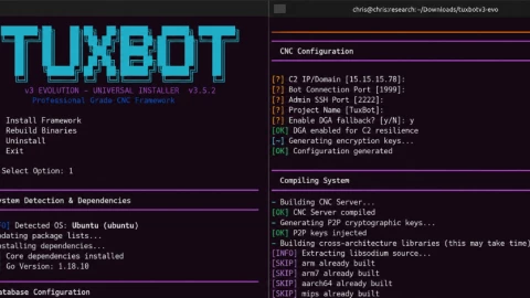 TuxBot v3 Evolution: Botnet IoT phát triển với sự hỗ trợ của AI, lộ cả "dấu vết" từ LLM