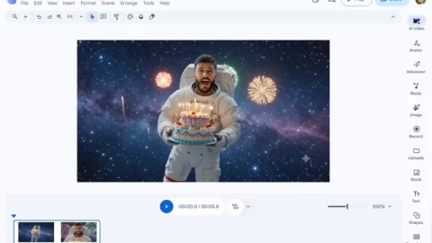 Không cần đứng trước ống kính, Google Vids đã cho phép bạn tạo avatar AI tự nói thay mình