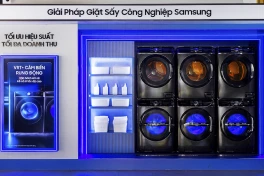 Samsung ra mắt máy giặt sấy công nghiệp ở Việt Nam, nhập trực tiếp từ Hàn Quốc