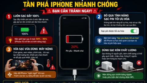 4 thói quen sạc pin khiến iPhone nhanh chai, nhiều người vẫn làm mỗi ngày