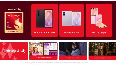 Samsung phủ kín chip Snapdragon lên toàn bộ hệ sinh thái Galaxy mới