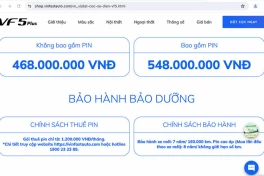 Tại sao giá xe điện VinFast VF 5 tại thị trường Indonesia rẻ hơn so với Việt Nam