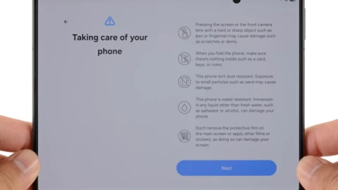 iFixit mổ xẻ Galaxy Z Fold8: điện thoại gập tốt nhất của Samsung vẫn có vấn đề về bản lề
