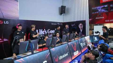 LG ra mắt màn hình UltraGear giá 51 triệu đồng tại giải đấu game ở Việt Nam