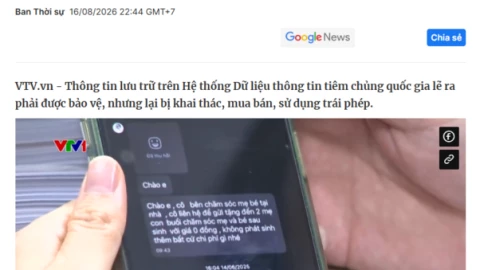 Hơn 132.000 thông tin cá nhân của mẹ và trẻ sơ sinh bị rao bán, nguyên nhân do đâu?