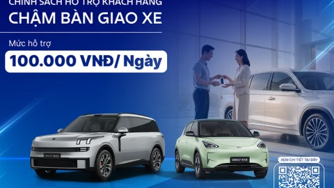 Tasco Auto bồi thường 100.000 đồng/ngày cho khách hàng bị chậm bàn giao xe Geely và Lynk & Co
