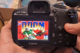 Đẳng cấp: Một lập trình viên đưa game Doom lên... máy ảnh Canon, chơi game bằng màn hình LCD 3 inch