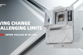 Colorful iGame X870E Vulcan W OC trình làng: Bo mạch chủ tone trắng "chuyên trị" ép xung, từng vượt 9000 MT/s với RAM CXMT