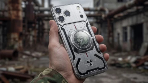 Caviar ra mắt phiên bản iPhone 17 Pro độc đáo với máy đo phóng xạ Geiger, thân máy bằng titan và đồng hồ Thụy Sĩ