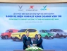 Thêm một hãng vận tải mua 3.000 ô tô điện VinFast để chạy dịch vụ