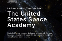 Tổng thống Trump ký lệnh thành lập Học viện Không gian Hoa Kỳ