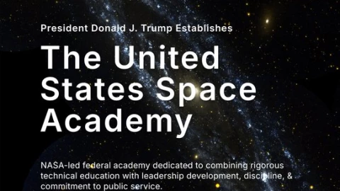 Tổng thống Trump ký lệnh thành lập Học viện Không gian Hoa Kỳ