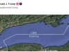 Apple và Google đã đổi tên hồ Ontario thành "Hồ America"