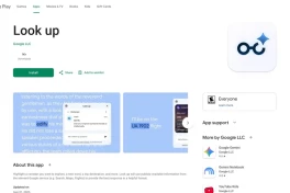 Google để lộ ứng dụng Look Up, hỗ trợ tìm kiếm thông tin theo ngữ cảnh