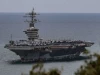 Tàu sân bay USS Lincoln trông nát "như tị nạn". Truyền thông Trung Quốc phân tích sự khác biệt văn hóa giữa hải quân Mỹ và Trung Quốc