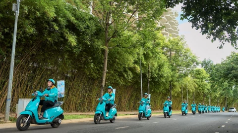 Dịch vụ “xe ôm công nghệ” Green SM Bike có mặt ở 4 tỉnh mới