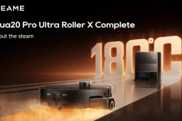 Dreame ra mắt robot đầu tiên có tính năng phun hơi nước nóng xuống bề mặt sàn