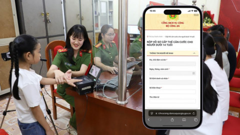 Cách làm Căn cước cho trẻ dưới 6 tuổi, 14 tuổi online tại nhà cực nhanh chóng