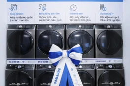 Samsung ra mắt mô hình cửa hàng giặt sấy tự phục vụ 24/7 đầu tiên tại Việt Nam